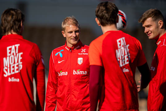 Morten Thorsby of the Norwegian national football team