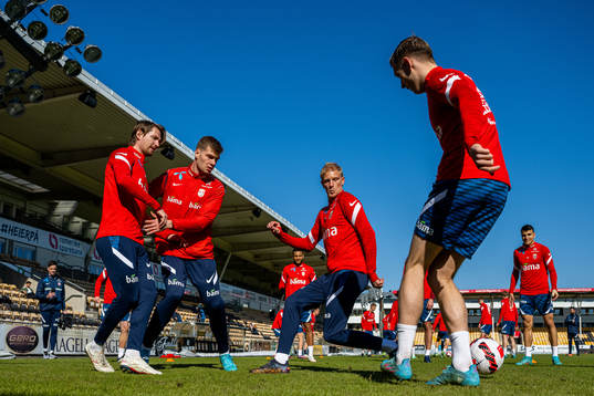Stefan Strandberg, Alexander Sørloth, Morten Thorsby and