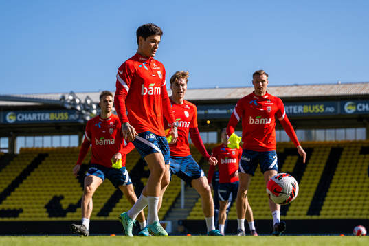 Mathias Normann of the Norwegian national football team