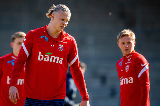 Erling Braut Haaland of the Norwegian national football team