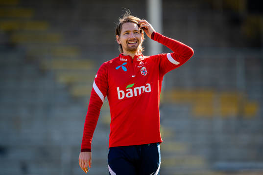Stefan Strandberg of the Norwegian national football team