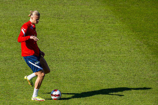 Erling Braut Haaland of the Norwegian national football team