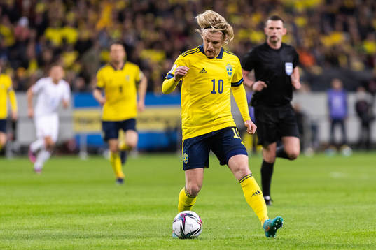 Emil Forsberg of Sweden