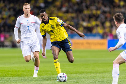 Alexander Isak of Sweden