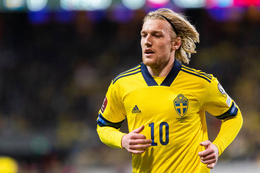 Emil Forsberg of Sweden