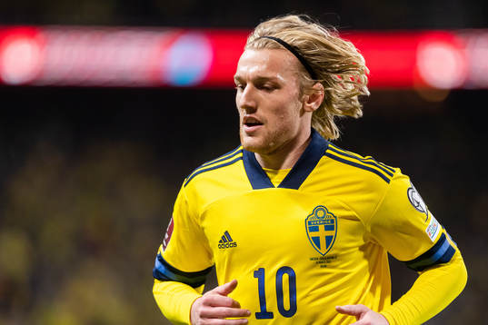 Emil Forsberg of Sweden
