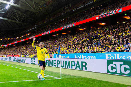 Emil Forsberg of Sweden