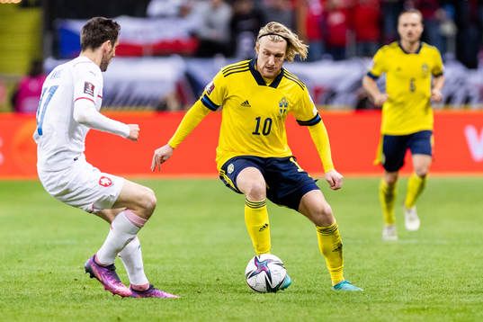 Emil Forsberg of Sweden