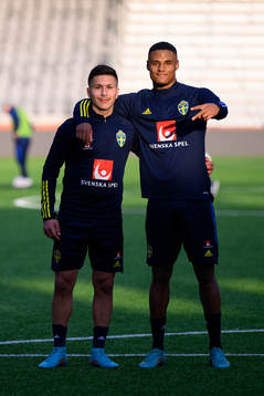 Roony Bardghji och Amin Sarr