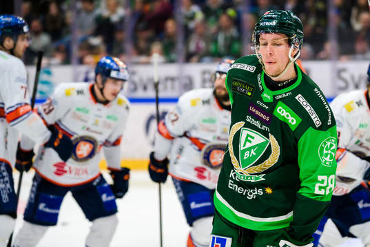 Färjestads Mattias Göransson deppar