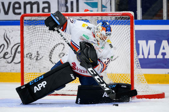 Växjös målvakt Emil Larmi