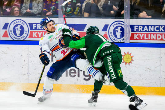Växjös Arvid Lundberg och Färjestads Joakim Nygård