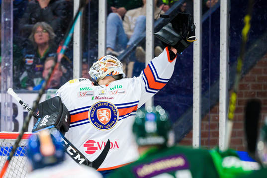 Växjös målvakt Emil Larmi