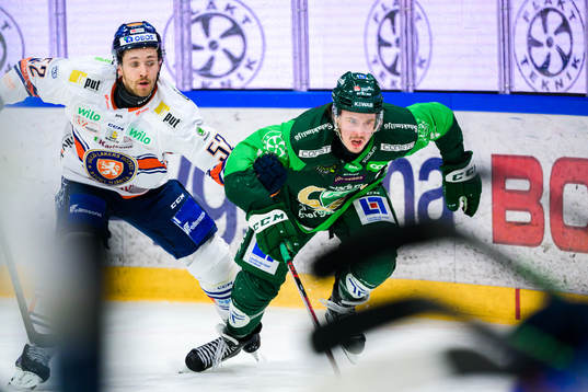 Växjös Arvid Lundberg och Färjestads Joakim Nygård