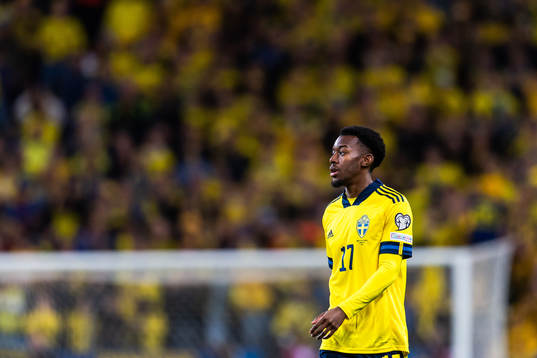 Anthony Elanga of Sweden
