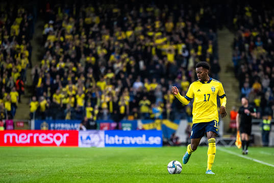 Anthony Elanga of Sweden