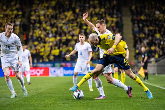 Jan Kuchta of Czech Republic and Marcus Danielson of Sweden