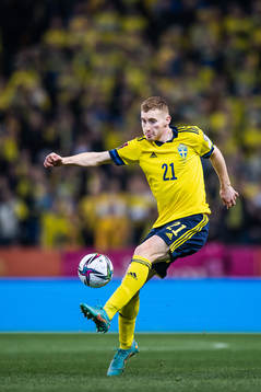 Dejan Kulusevski of Sweden