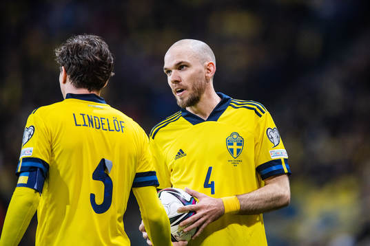 Victor Lindelöf and Marcus Danielson of Sweden