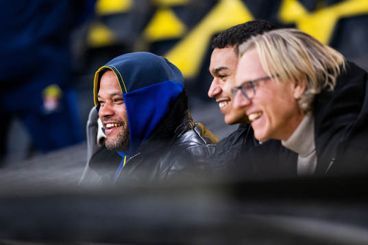 Ken Ring in the stands