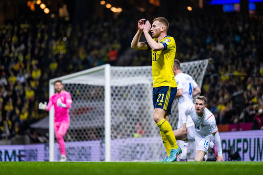 Dejan Kulusevski of Sweden