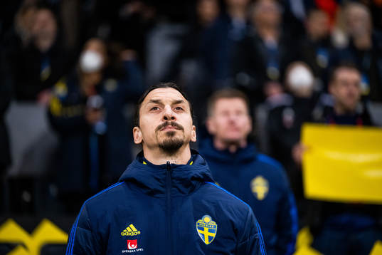 Zlatan Ibrahimovic of Sweden