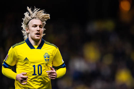 Emil Forsberg of Sweden