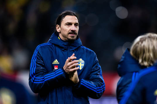 Zlatan Ibrahimovic of Sweden