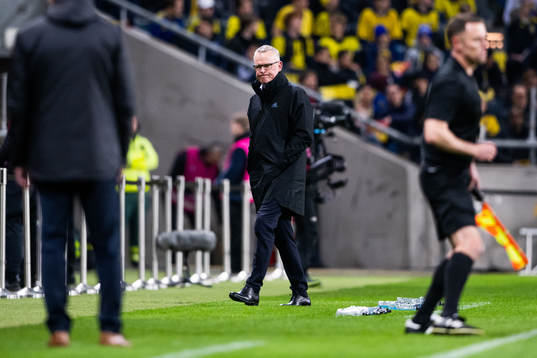 head coach Janne Andersson of Sweden
