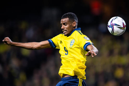 Alexander Isak of Sweden