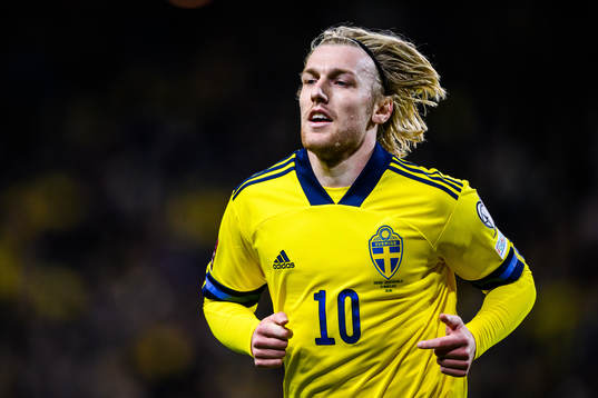 Emil Forsberg of Sweden