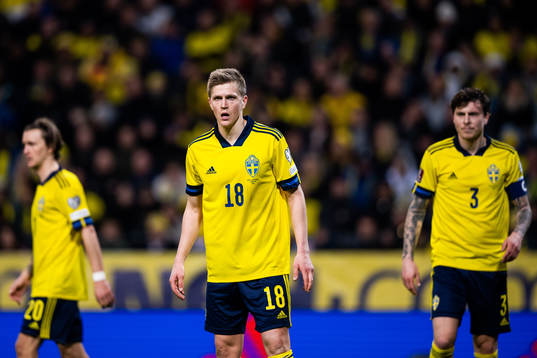 Kristoffer Olsson, Joakim Nilsson and Victor Lindelöf of