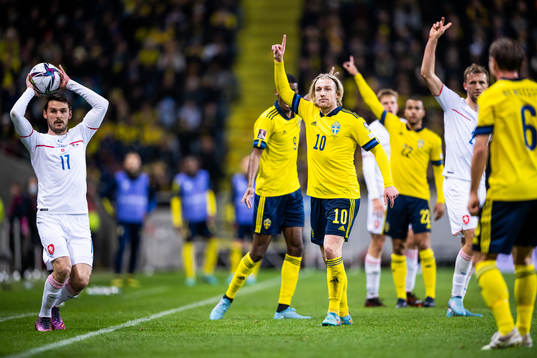 Emil Forsberg of Sweden