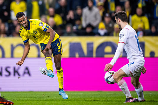 Alexander Isak of Sweden