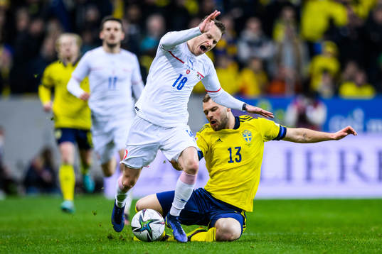 Jan Sykora of Czech Republic and Jesper Karlström of Sweden
