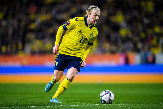 Emil Forsberg of Sweden