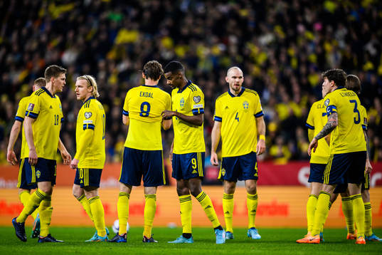 Joakim Nilsson, Emil Forsberg, Albin Ekdal, Alexander Isak,