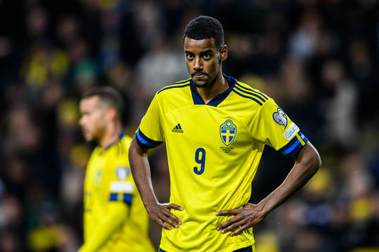 Alexander Isak of Sweden