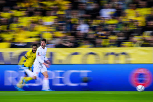 Martin Olsson of Sweden and Lukas Masopust of Czech Republic