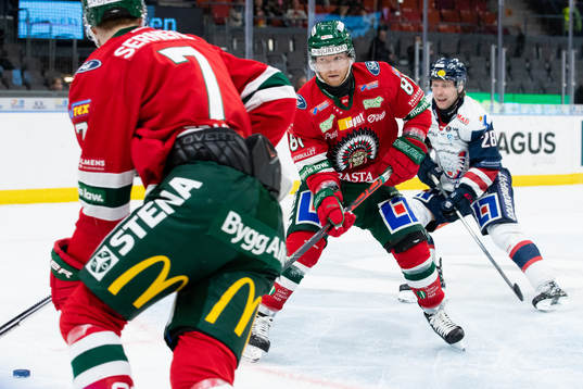 Frölundas Ryan Lasch och Simon Edvinsson