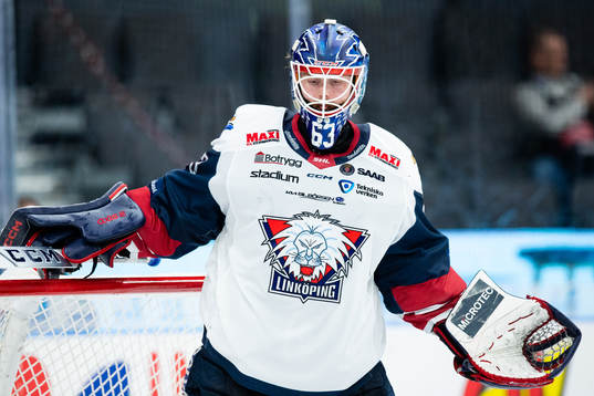 Linköpings målvakt Marcus Högberg