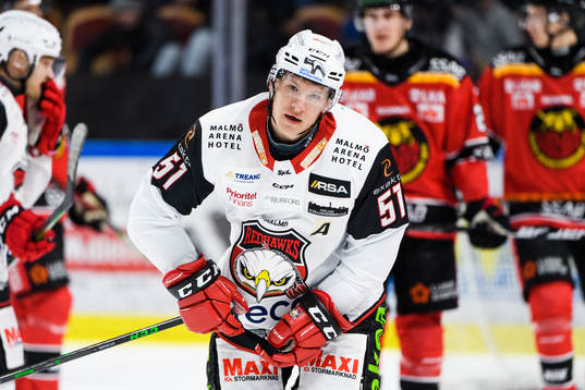 Malmö Redhawks Emil Sylvegård