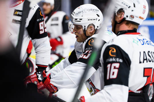 Malmö Redhawks Christoffer Forsberg deppar