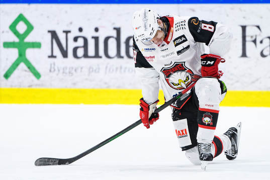 Malmö Redhawks Johan Olofsson deppar