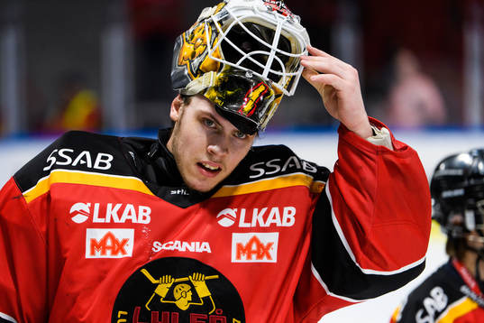 Luleås målvakt Jesper Wallstedt