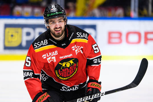 Luleås Filip Pyrochta jublar