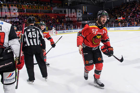 Luleås Filip Pyrochta jublar