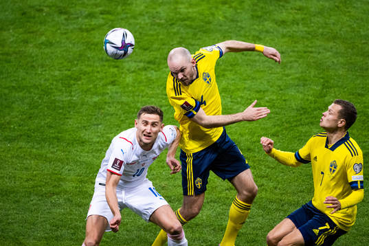 Marcus Danielson and Viktor Claesson of Sweden compete for