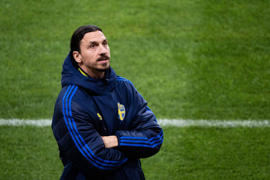 Zlatan Ibrahimovic of Sweden