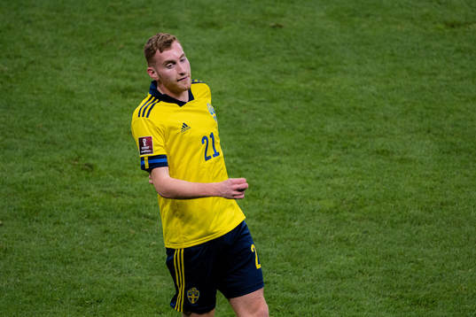 Dejan Kulusevski of Sweden